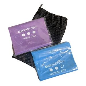 Brand New Two Resistance Bands Yoga Therapy Bands